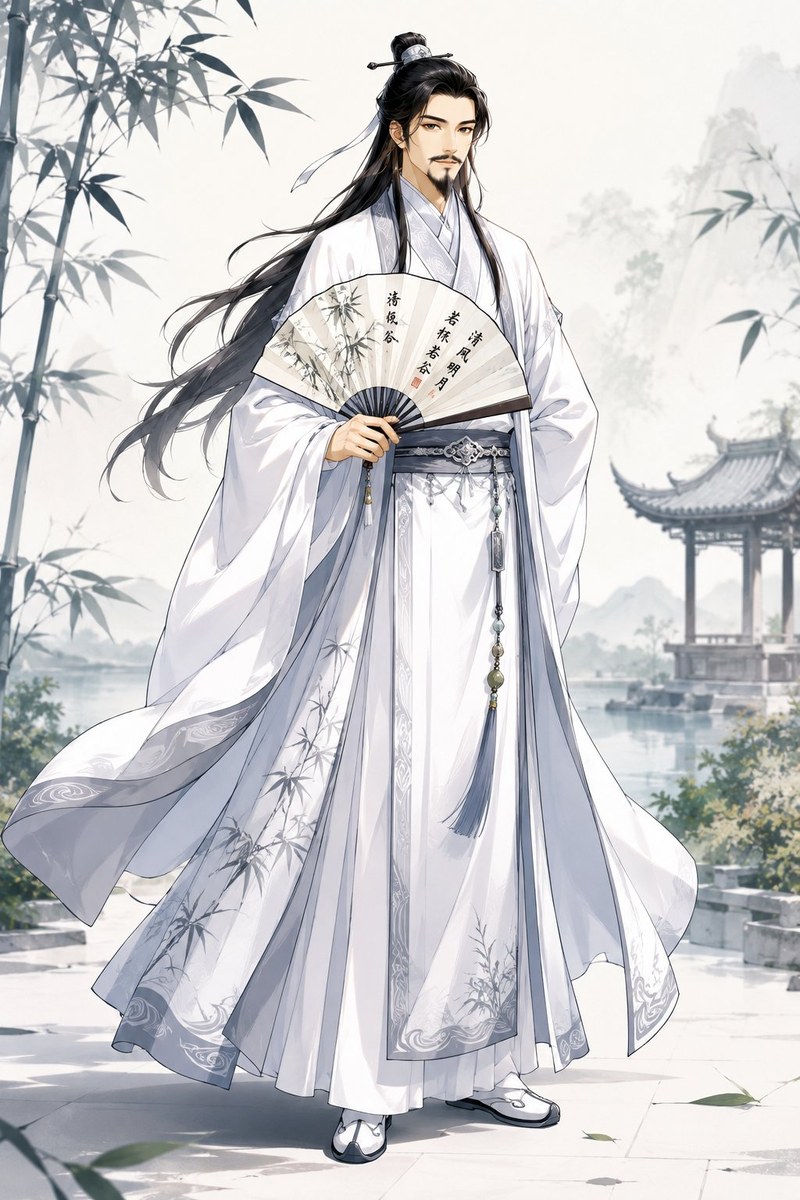 白衣中年